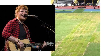 Ed Sheeran 明年2月24日来马开唱　足球迷忧武吉加里尔体育场历史重演