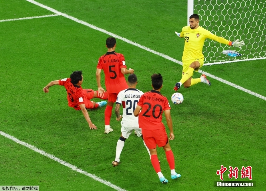 韩国补时绝杀葡萄牙压哨出线 世界杯32强全部产生